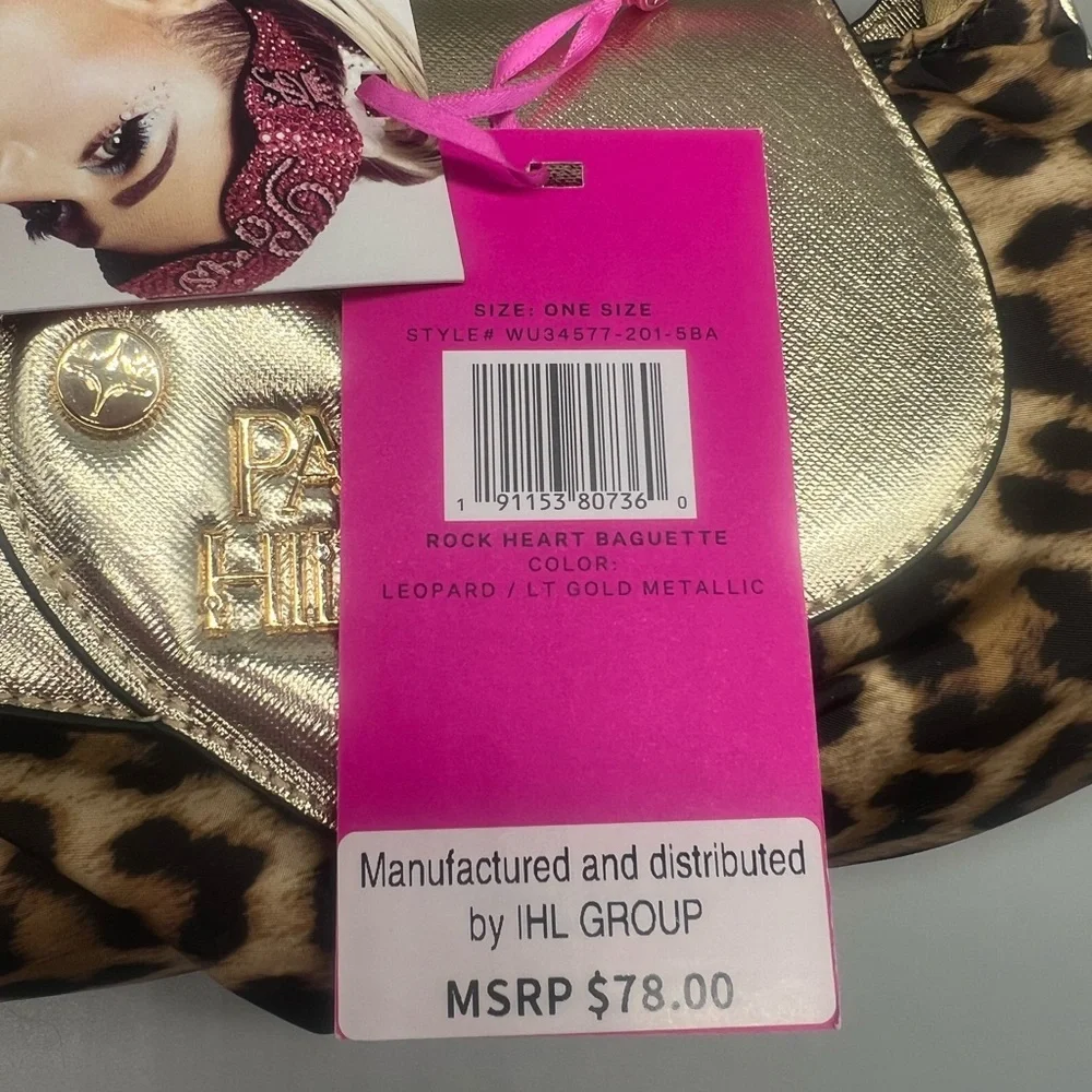 Paris Hilton baguette purse